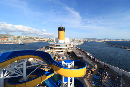 Marseille, France - September, 25th 2019: Costa Magica