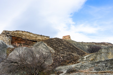 Fototapeta premium Ruins of Uplistsikhe rock town