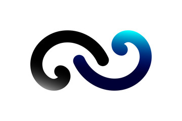 Logo media vector suitable for icon, creative company, studio, design graphic