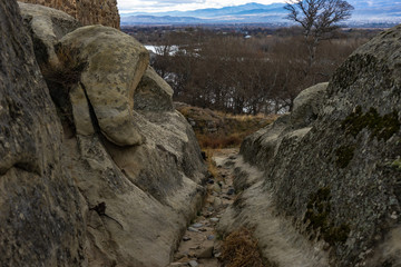 Ruins of Uplistsikhe rock town