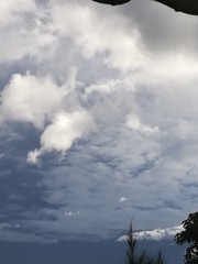 clouds in the sky
