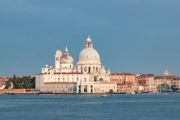 Fototapeta na wymiar San Giorgio Maggiore Benedictine church on an island facing Venice