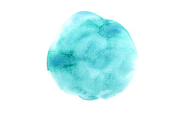 Abstract watercolor on white background