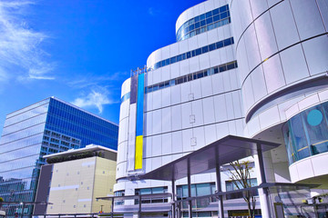 東京都調布市の調布駅北口の風景