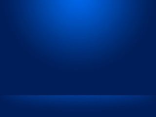 Abstract blue background for web design templates, valentine, christmas, product studio room and business report with smooth gradient color.