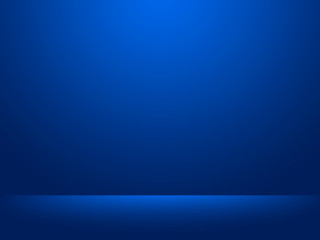 Abstract blue background for web design templates, valentine, christmas, product studio room and business report with smooth gradient color.