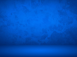 Abstract blue background for web design templates, valentine, christmas, product studio room and business report with smooth gradient color.