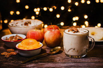 mexican apple salad traditional for christmas in Mexico