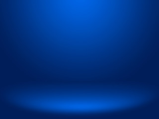 Abstract blue background for web design templates, valentine, christmas, product studio room and business report with smooth gradient color.