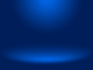 Abstract blue background for web design templates, valentine, christmas, product studio room and business report with smooth gradient color.