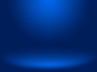 Abstract blue background for web design templates, valentine, christmas, product studio room and business report with smooth gradient color.