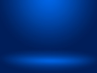 Abstract blue background for web design templates, valentine, christmas, product studio room and business report with smooth gradient color.