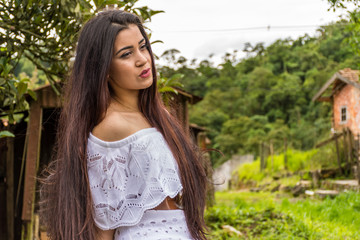 Young Brazilian woman