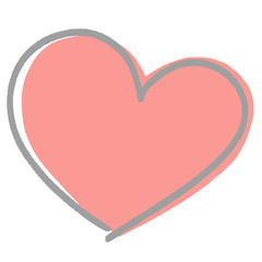 ハート　Valentine　バレンタイン