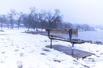 White Rock Lake. Dallas, Texas.