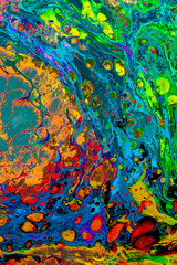 Fototapety  Streszczenie grunge tekstura tło z kolorowe plamy farby.