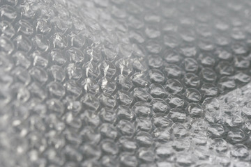 Shockproof bubble texture background close up