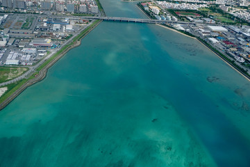 沖縄の航空写真