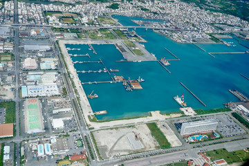 沖縄の航空写真