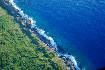 沖縄離島の航空写真