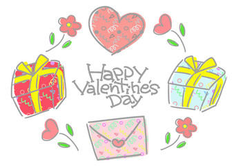 バレンタイン　Valentine　セット