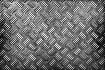 Aluminum dark plate texture with diamond pattern