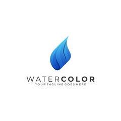 Water Abstract Illustration Vector Template