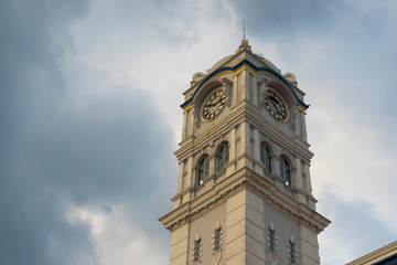 Malayan Railway Building in Georgetown, Panang, Malaysia.