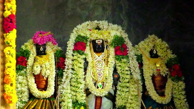 A Statue of Lord Murugan the Hindu goddess