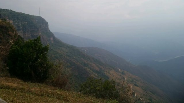Timelapse of the Chicamocha Valley in Satander, Colombia