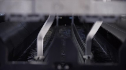 Aluminium production line factory, anodising, electrolytic passivation process to increase the thickness of the natural oxide layer on the surface of metal parts.