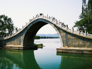 Obraz premium Bridge in Summer palace 