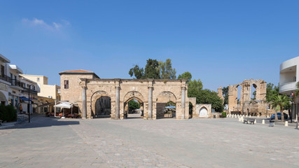 Palazzo del Provveditore (the Royal Palace) entrance, Famagusta. Cyprus