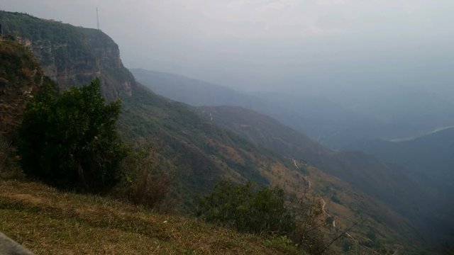 Timelapse of the Chicamocha Valley in Satander, Colombia