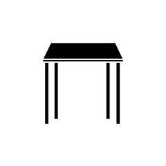 Table design, Wood home furniture interior modern party and style theme Vector illustration