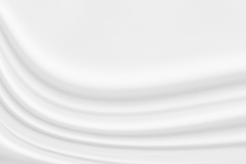 White fabric texture background. / Soft image.