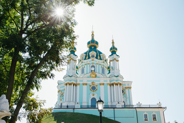 St Andrew’s Church in Kiev, Ukraine