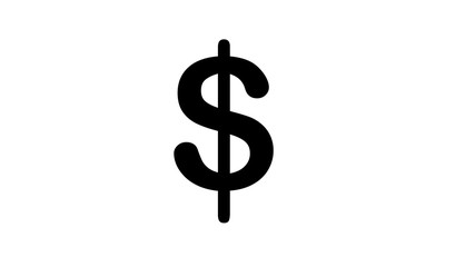 Obraz premium symbol of dollar