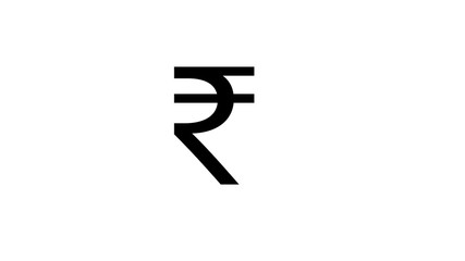 Indian rupee sign icon. Element of money symbol icon
