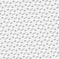 Obraz premium BLACK AND WHITE ABSTRACT PATTERN