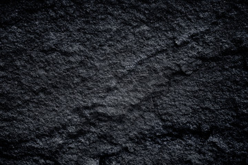Stone black slate dark surface granite rough seamless natural patterns on dark background