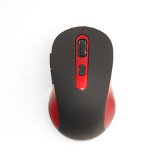Wireless office mouse on white background