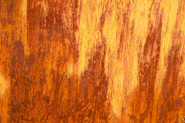 Rusty metal as an abstract background