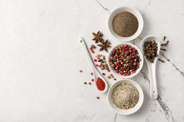 Mix of spices for tasty cooking