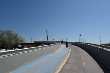 Naklejka premium Ponte del Mare in Pescara, Abruzzo, Italy