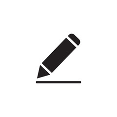 Pencil icon symbol vector illustration