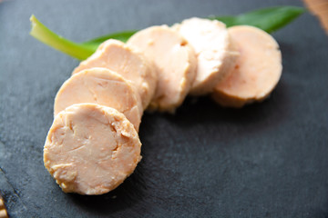 あん肝　酒蒸し　Monkfish Liver Steamed in Sake