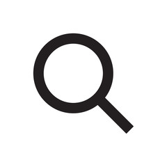Magnifying glass icon. Search, find, seek icon.