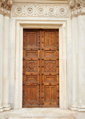 Greek Orthodox Church door detail