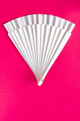 FAN ON PINK BACKGROUND 